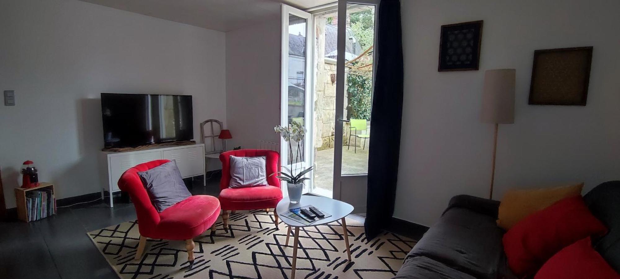 Vila Le Petit Prieure Langeais Exteriér fotografie