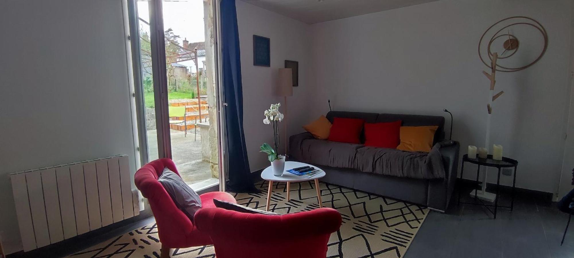Vila Le Petit Prieure Langeais Exteriér fotografie