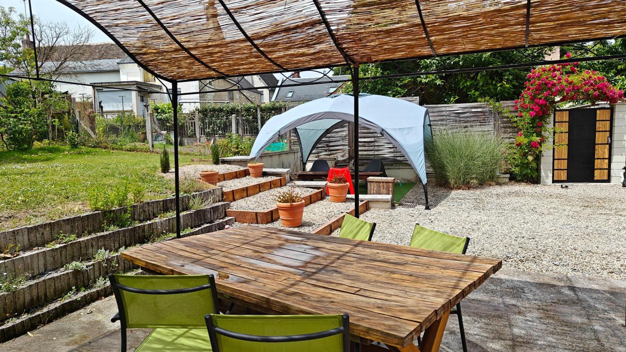 Vila Le Petit Prieure Langeais Exteriér fotografie