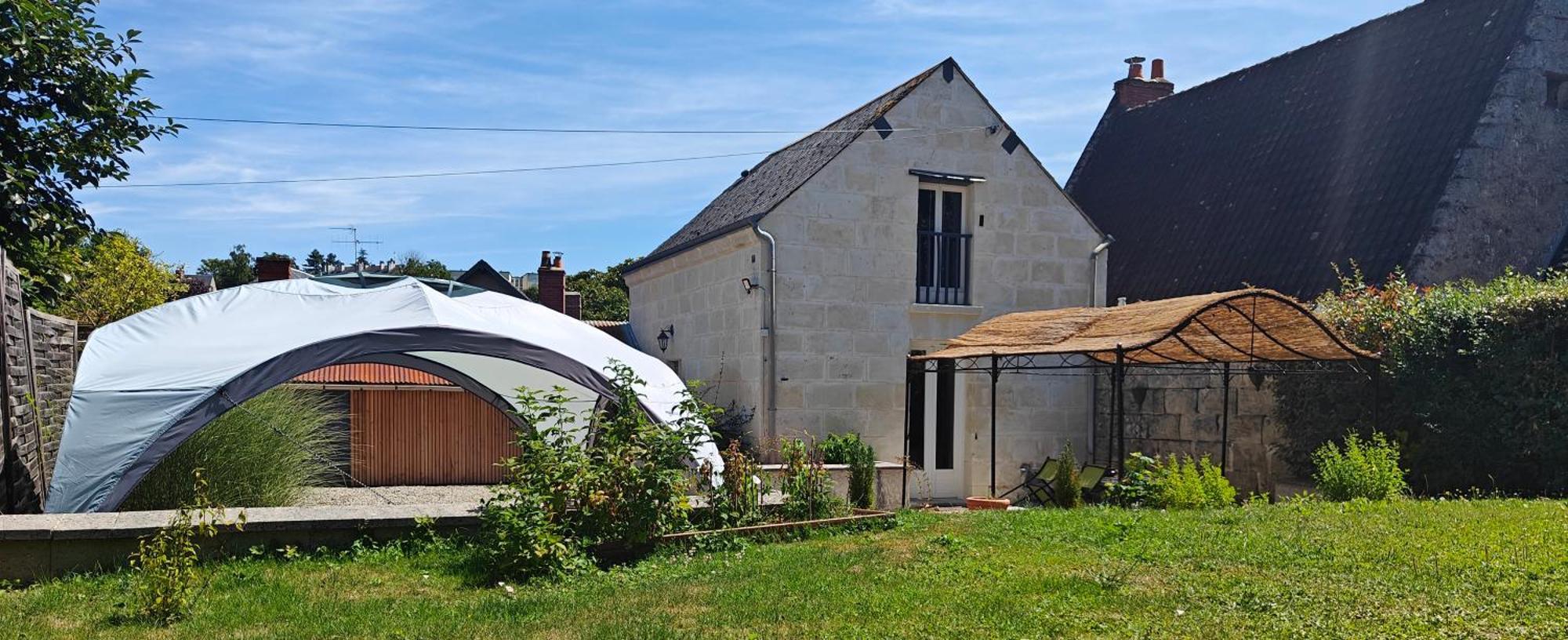 Vila Le Petit Prieure Langeais Exteriér fotografie