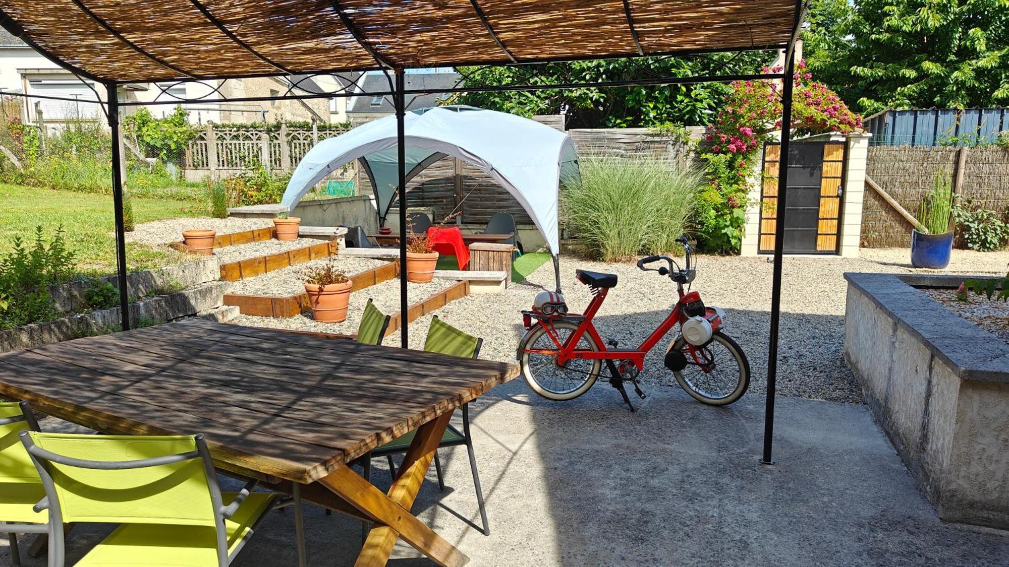 Vila Le Petit Prieure Langeais Exteriér fotografie